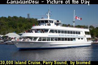 30,000 Island Cruise, Parry Sound,